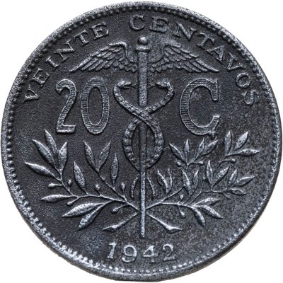 купить Боливия 20 сентаво (centavos) 1942