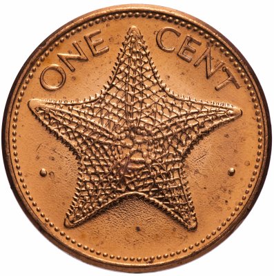 купить Багамы 1 цент 1998