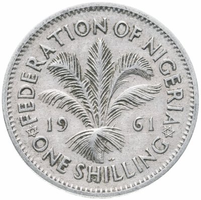 купить Нигерия (Британская) 1 шиллинг (shilling) 1961