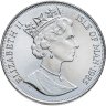 Купить Остров Мэн 1 крона 1985 "85 лет со дня рождения Королевы Матери"