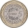 Купить Франция 5 евро 2026 "Знаки зодиака-Рыбы" в коинкарте