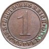 Купить Германия 1 рейхспфенниг (reichspfennig) 1935, знак монетного двора "G" — Карлсруэ