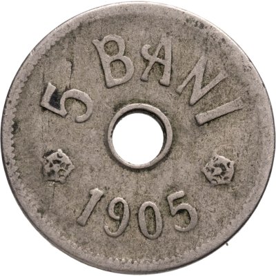купить Румыния 5 банов (bani) 1905