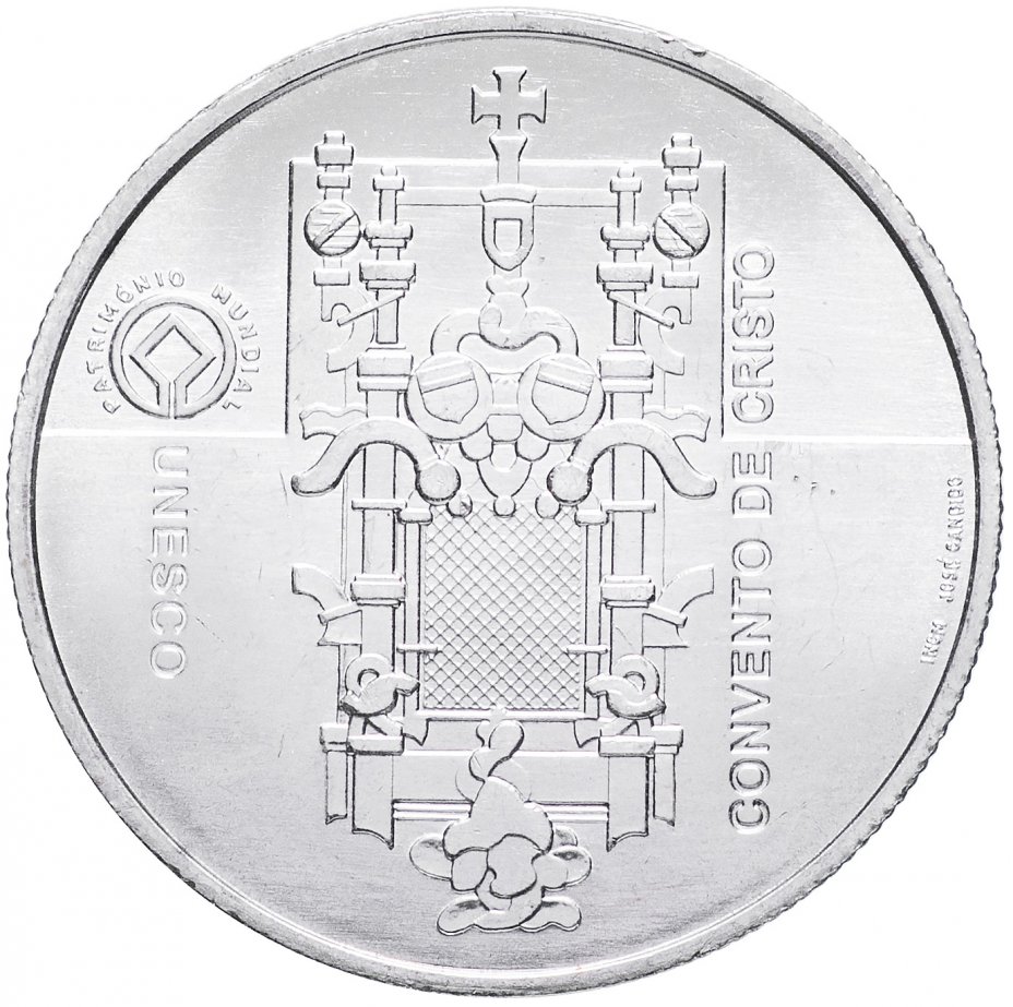 купить португалия 5 евро 2004 (ЮНЕСКО - Монастырь Христа в городе Томар)