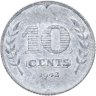 Купить Нидерланды 10 центов (cents) 1942