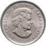 Купить Канада 25 центов (квотер, quarter dollar) 2009 "Синди Классен - шестикратный призёр Олимпийских игр"