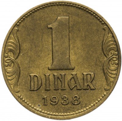 купить Югославия 1 динар 1938