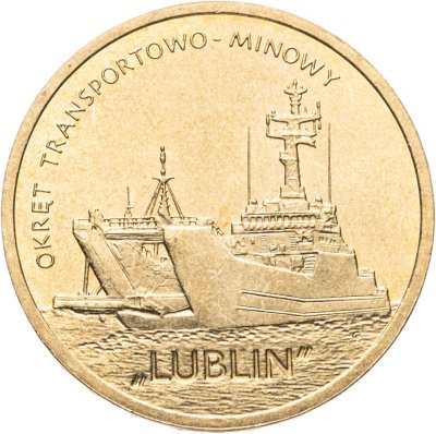 купить Польша 2 злотых (zlote) 2013 Польские суда - Военно-транспортный корабль «Люблин»