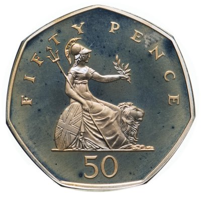 купить Великобритания 50 пенсов (pence) 1997