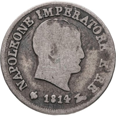 купить Наполеоновская Италия 10 сольдо 1814