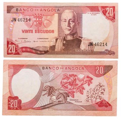 купить Ангола 20 эскудо 1972