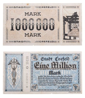 купить Германия 1000000 марок 1923