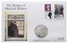 Купить Гибралтар 1 крона 1994 «100 лет возвращению Шерлока Холмса - курительная трубка»