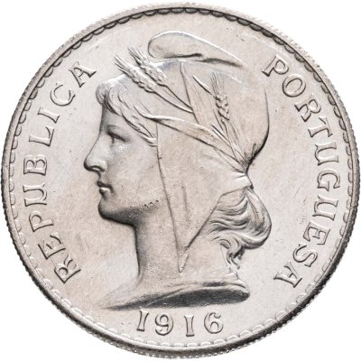 купить Португалия 50 сентаво 1916