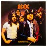 Купить Острова Кука 2 доллара 2018 "AC/DC Highway to hell", в буклете