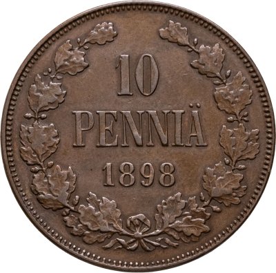купить 10 пенни 1898 Русская Финляндия