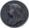 Купить Великобритания 1 фартинг (farthing) 1896