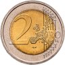 Купить Италия 2 евро (euro) 2004 "50 лет Всемирной Продовольственной программы"