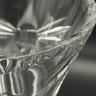 Купить Ваза с рельефным растительным декором, стекло, алмазная грань, СССР, 1970-1990 гг.
