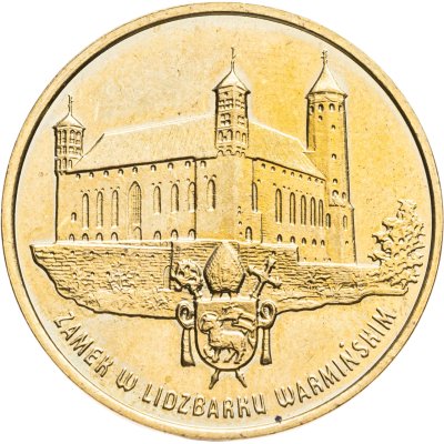 купить Польша 2 злотых (zlote) 1996 - Замки и дворцы Польши: Лидзбарк-Варминьский замок