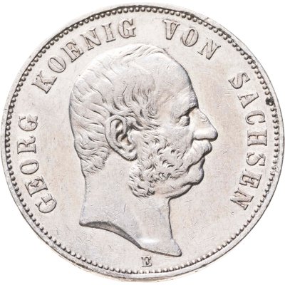 купить Германская империя, Саксония 5 марок 1903