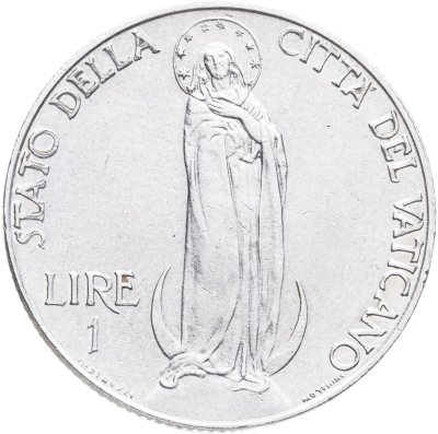 купить Ватикан 1 лира (lira) 1940