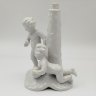 Купить Статуэтка (основание лампы) в виде двух играющих с мячом путти, фарфор, Carl Scheidig, Gräfenthal, ГДР, 1972-1990 гг.