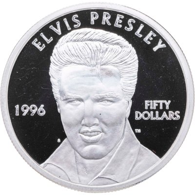 купить Маршалловы Острова 50 долларов 1996 "Элвис Пресли"
