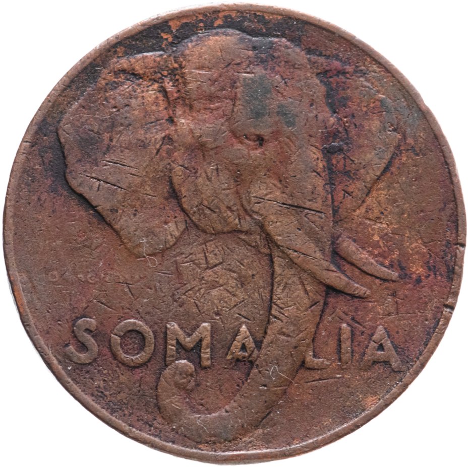 купить Сомали 10 чентезимо (centesimi) 1950