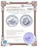 Купить Австралия 1 доллар 2001 "Восточный календарь. Год змеи"