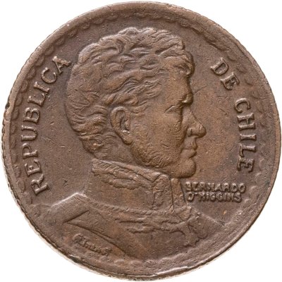 купить Чили 1 песо (peso) 1953