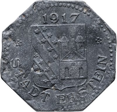 купить Германия "Эрштайн" 10 пфеннигов 1917 нотгельд