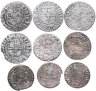 Купить Речь Посполитая набор из 9 монет 1624-1634 (солид, полторак)
