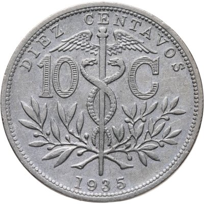 купить Боливия 10 сентаво (centavos) 1935