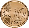 Купить Греция 10 евро центов 2007