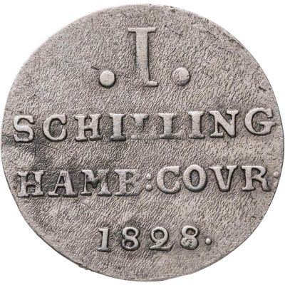 купить Германия, Гамбург 1 шиллинг 1828