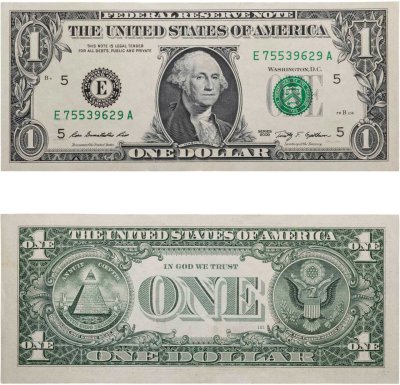 купить США 1 доллар 2009 год (Pick 530) Е-Ричмонд