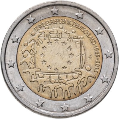 купить Германия 2 евро 2015 J "25-летие объединения Германии"