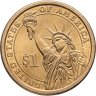 Купить США 1 доллар 2008 "5-ый Президент США - Джеймс Монро", знак монетного двора "Р" - Филадельфия