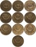 Купить Набор  3 копейки СССР  ( 10 штук )  1930  - 1957