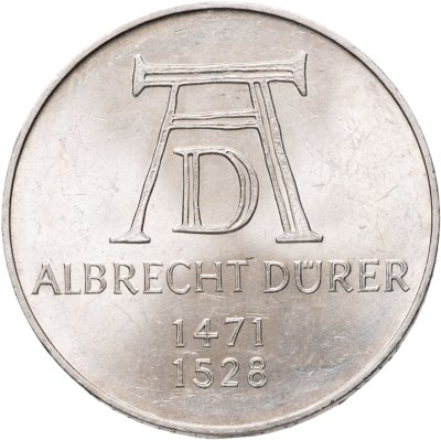 купить Германия 5 марок (deutsche mark) 1971 500 лет со дня рождения Альбрехта Дюрера