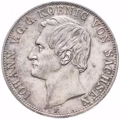 купить Саксония 2 талера 1855 Иоганн