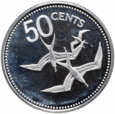 купить Белиз 50 центов (dollars) 1975