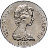Купить Остров Мэн 1 крона 1983 "200 лет полёту человека - Спейс шаттл"