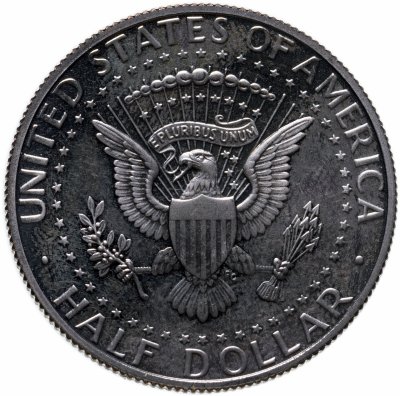 купить США 50 центов (1/2 доллара, half dollar) 1992 S Proof Kennedy Half Dollar (Кеннеди) знак монетного двора "S" - Сан-Франциско
