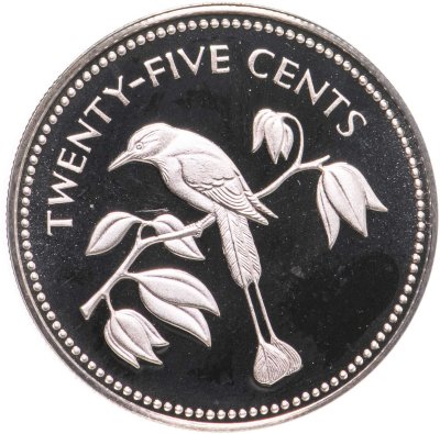 купить Белиз 25 центов 1974 FM-Franklin Mint
