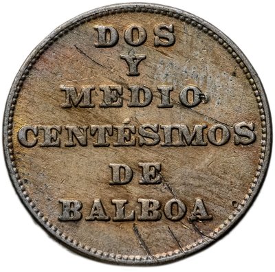 купить Панама 2 1/2 сентесимо (centesimos) 1940