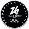 Купить Италия 6 евро 2025  "Олимпиада Милан Кортина-д’Ампеццо 2026. Сноуборд" в футляре с сертификатом