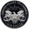 Купить США 1 доллар (dollar) 2001 P "Центр посещения Капитолия"