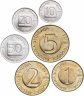 Купить Словения, набор из 6 монет - 10, 20, 50 стотинов + 1, 2,  5 толаров 1992-1995